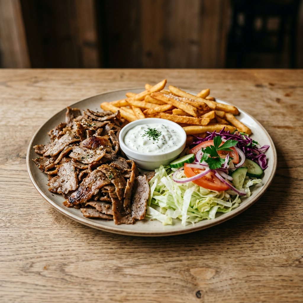 Döner Teller Kalbfleisch