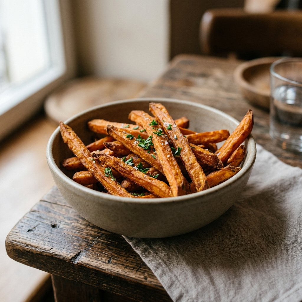 Süßkartoffel-Pommes