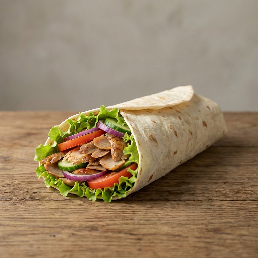 1/4 Döner mit Salat