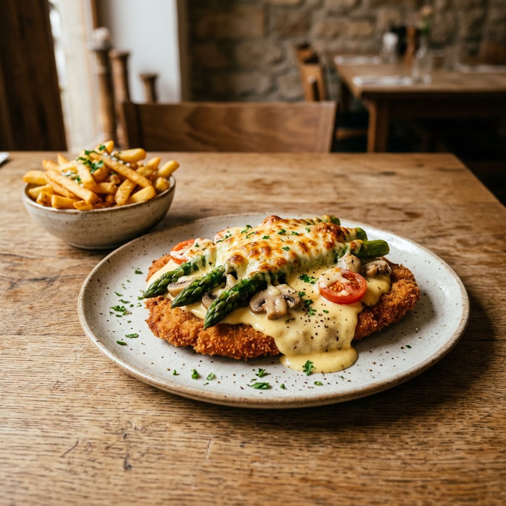 Hollandaise-Schnitzel