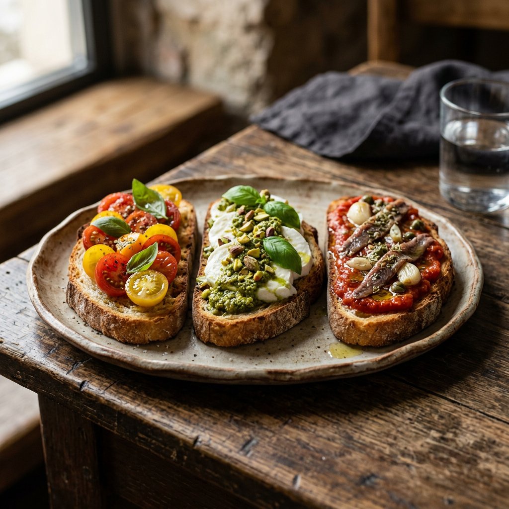 Tris Bruschetta