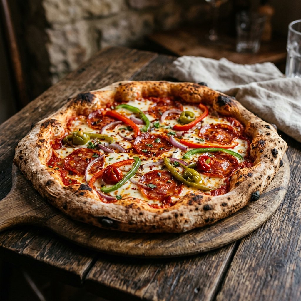 Pizza Diavolo (scharf)