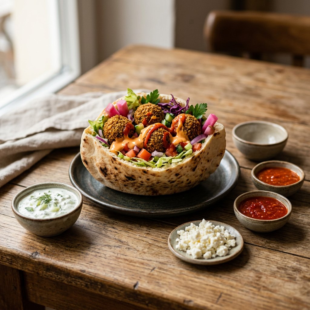 Falafel Gerichte