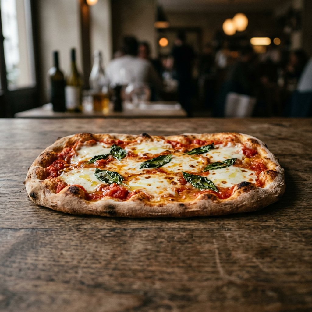 Pizza-Blech Margherita