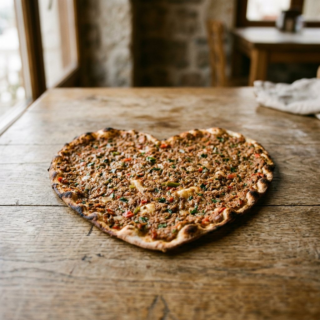 Kalp Lahmacun (Acısız)