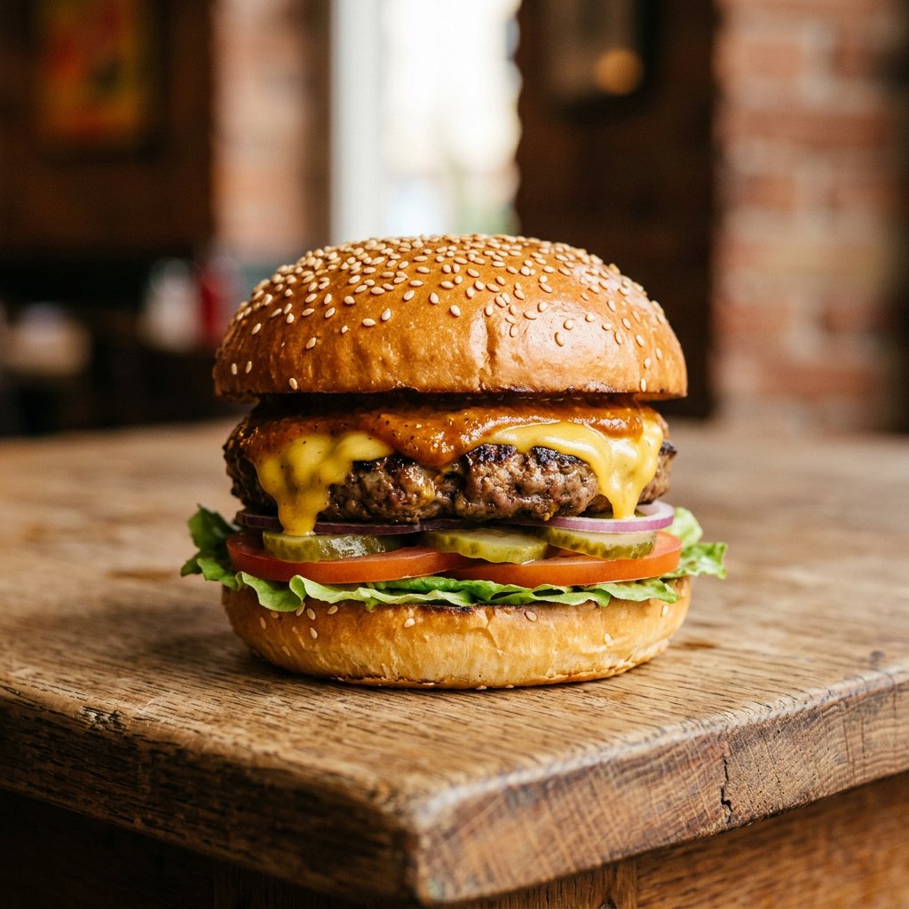 Curry Beef Burger 🍛🍔