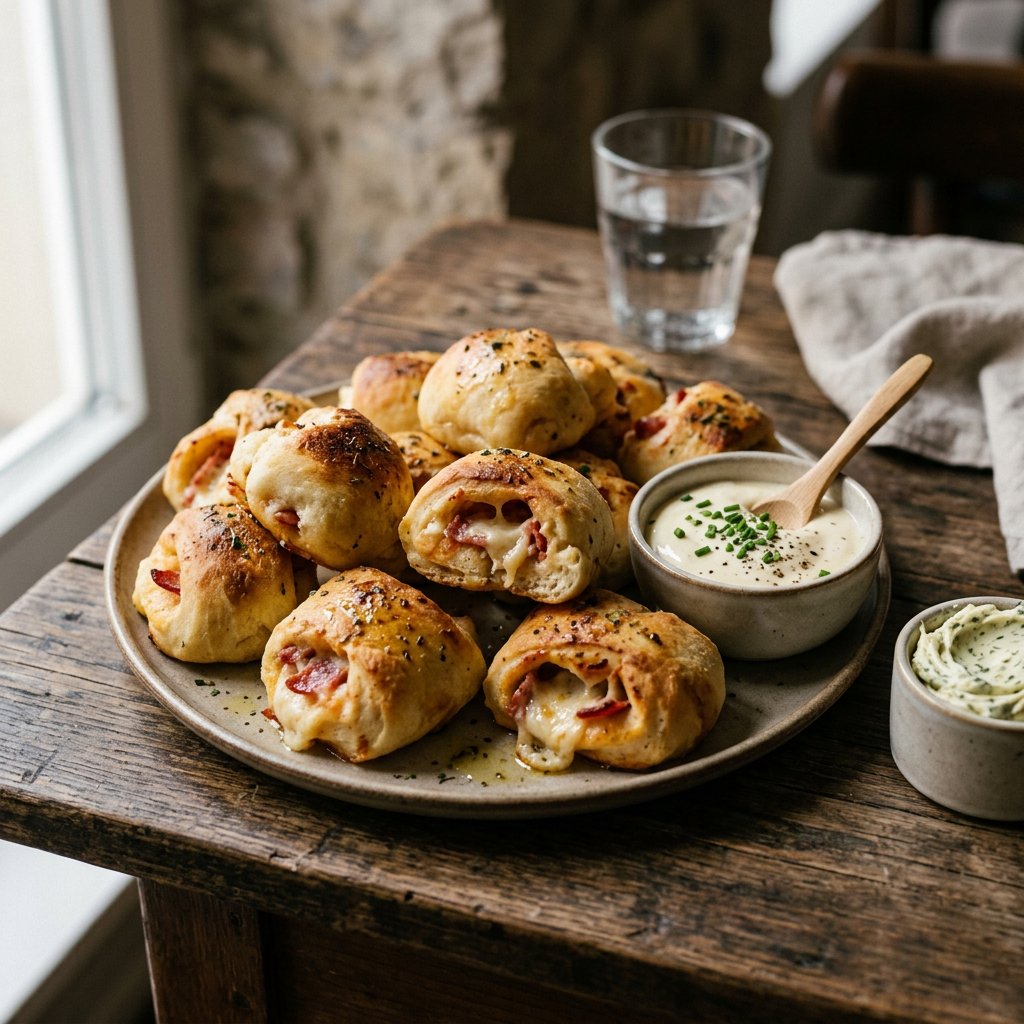 Pizzabrötchen Salami