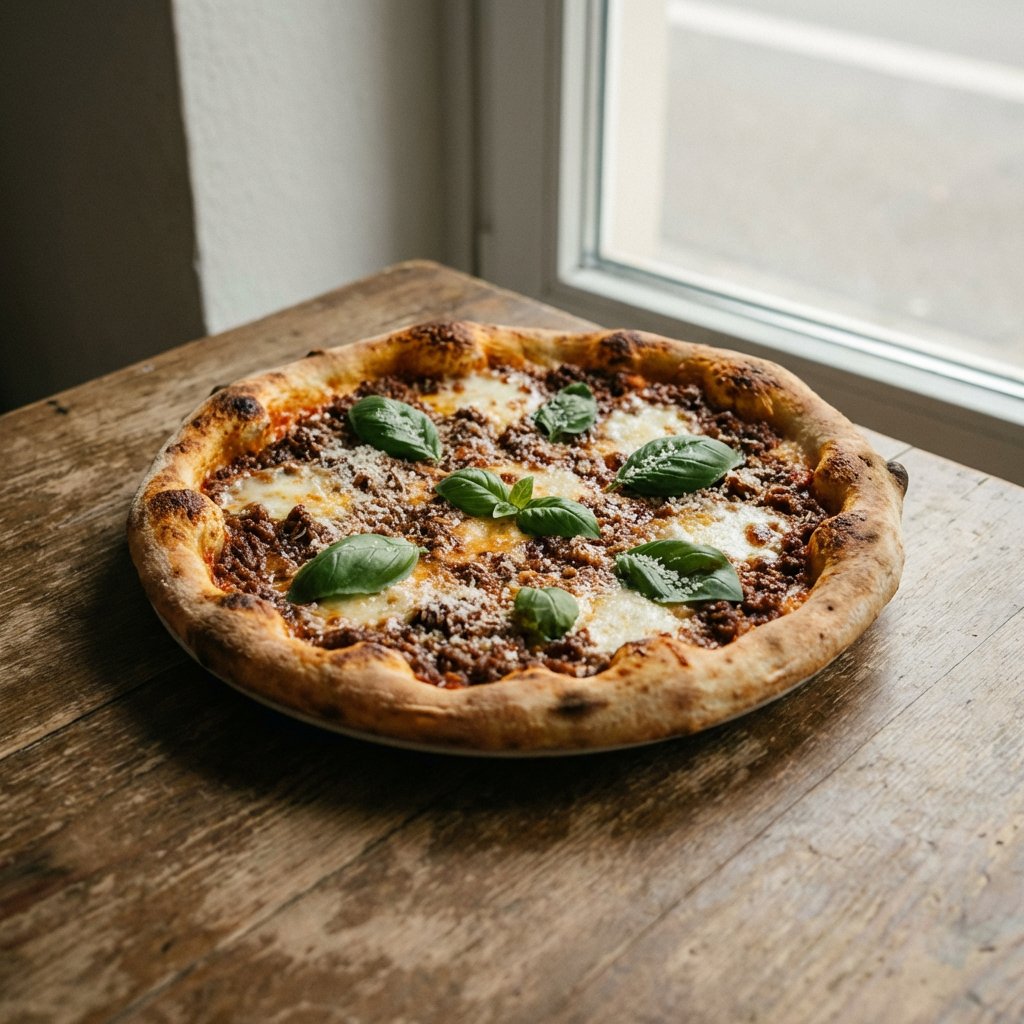 Pizza Bolognese