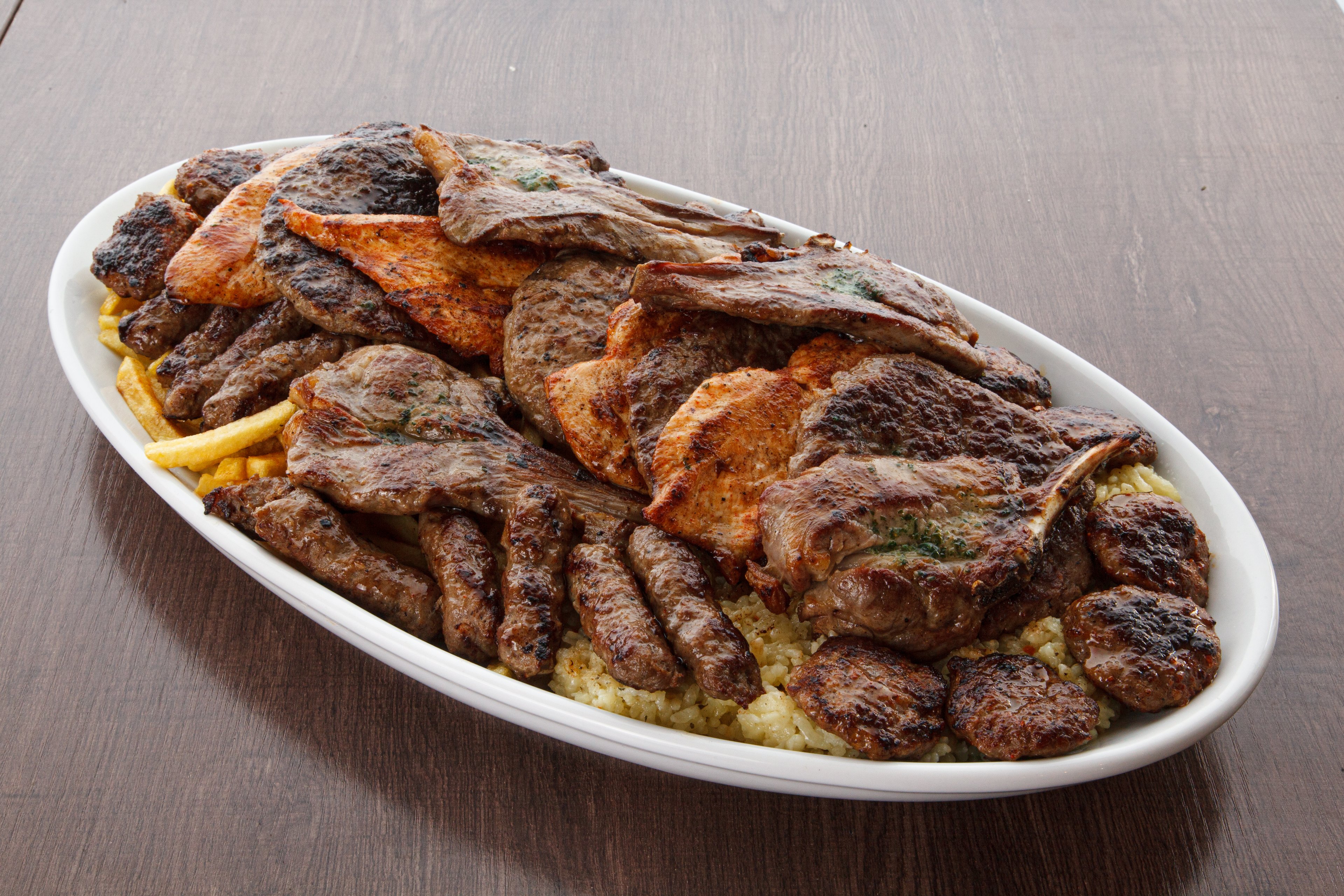 Grillteller (für 4 Personen)