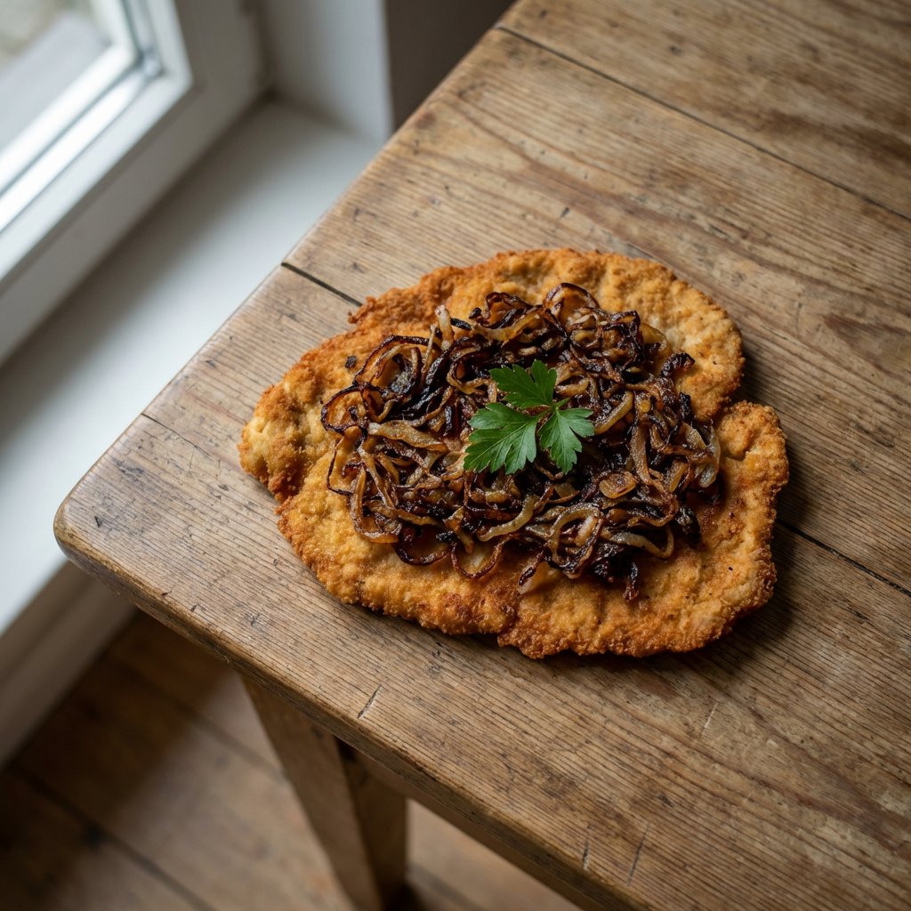 Zwiebelschnitzel