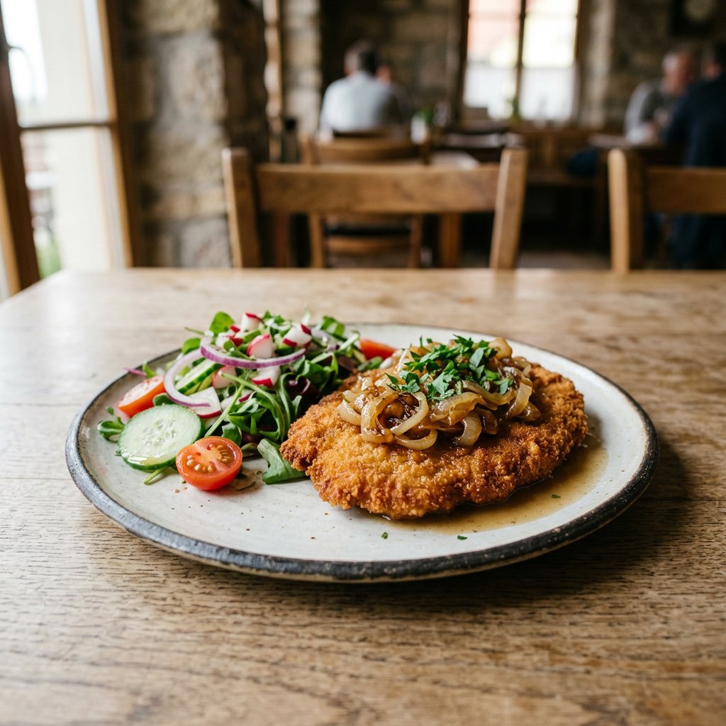 Zwiebelschnitzel