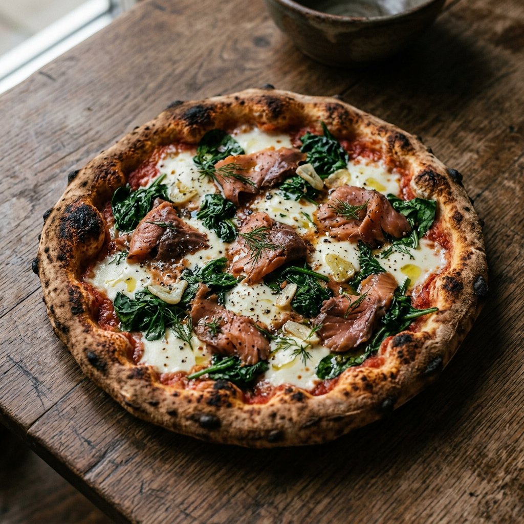Pizza Salmone