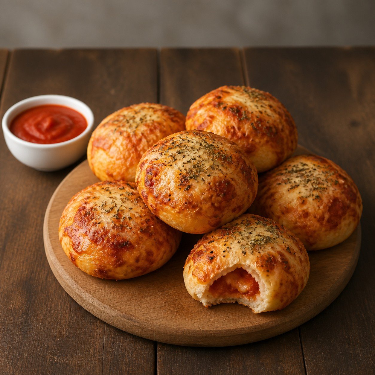 Pizzabrötchen Käse