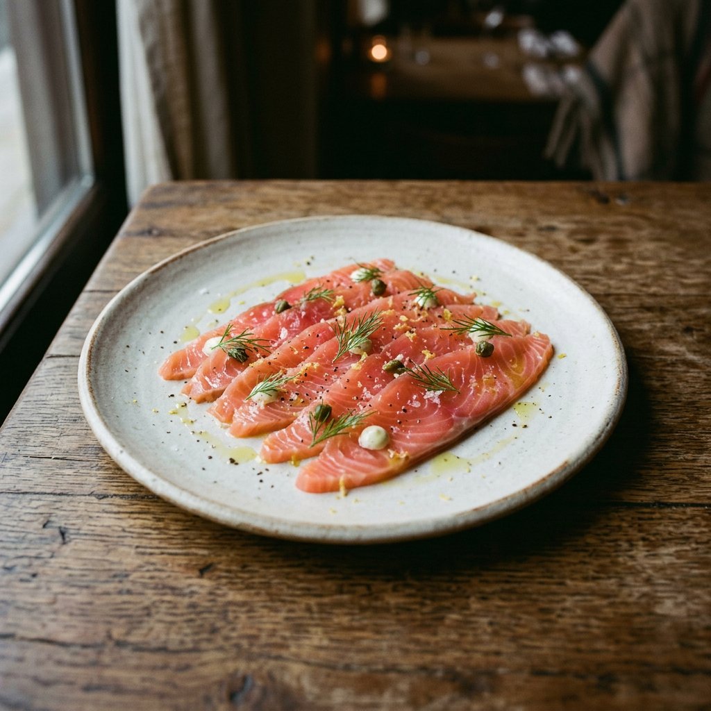 Carpaccio di Salmone affumicato