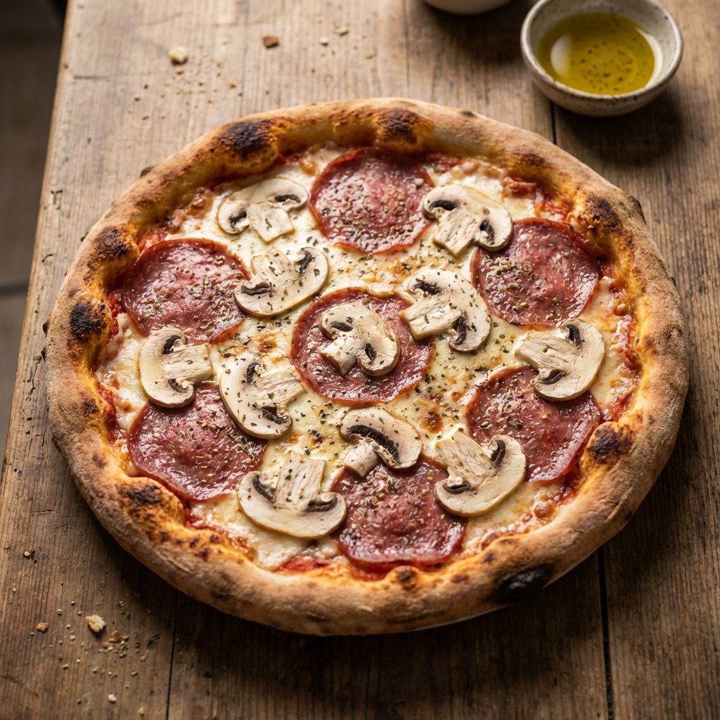 Pizza Salami Funghi