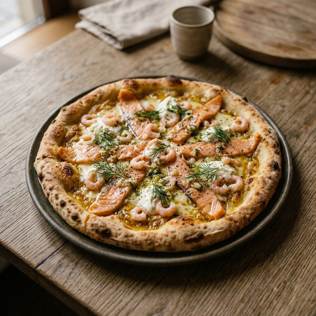 Pizza Lachs