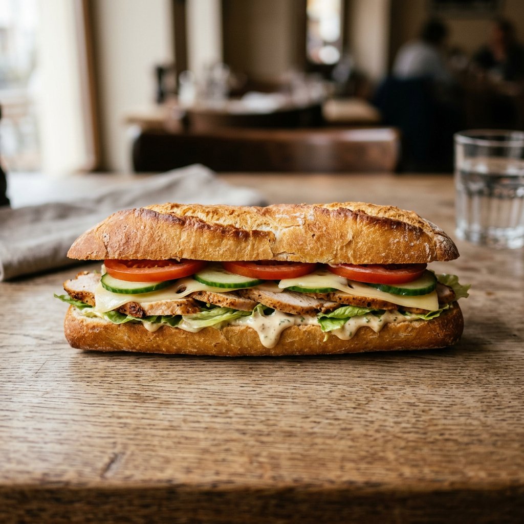 Baguette Hühnerbrust