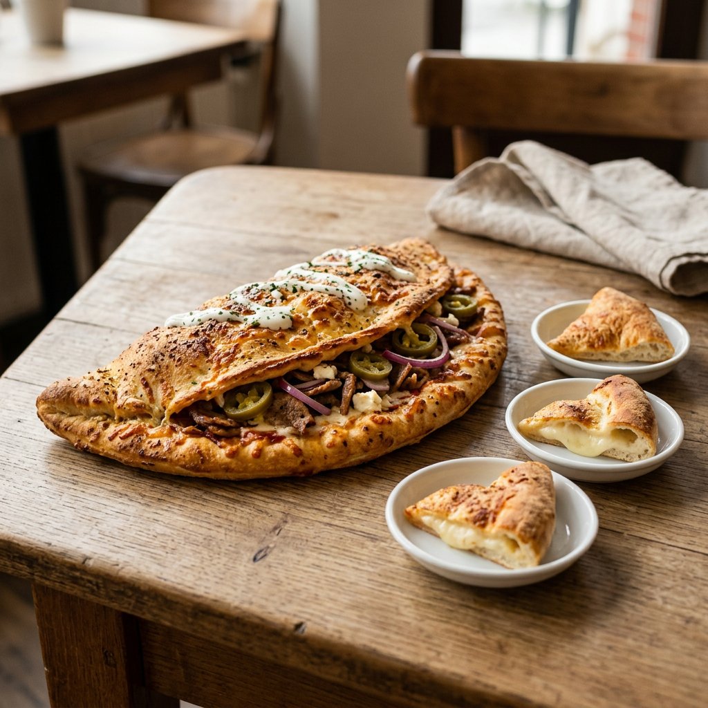 Pizza Calzone Gyros Spezial