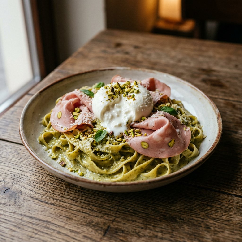 Tagliatelle al pistacchio