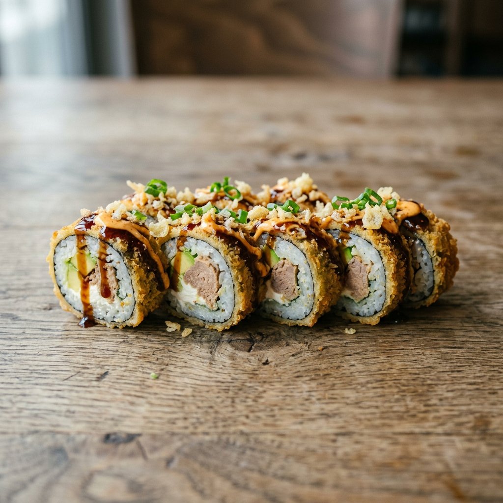 142.  Agetunafly Futomaki · 脆炸金枪鱼大卷