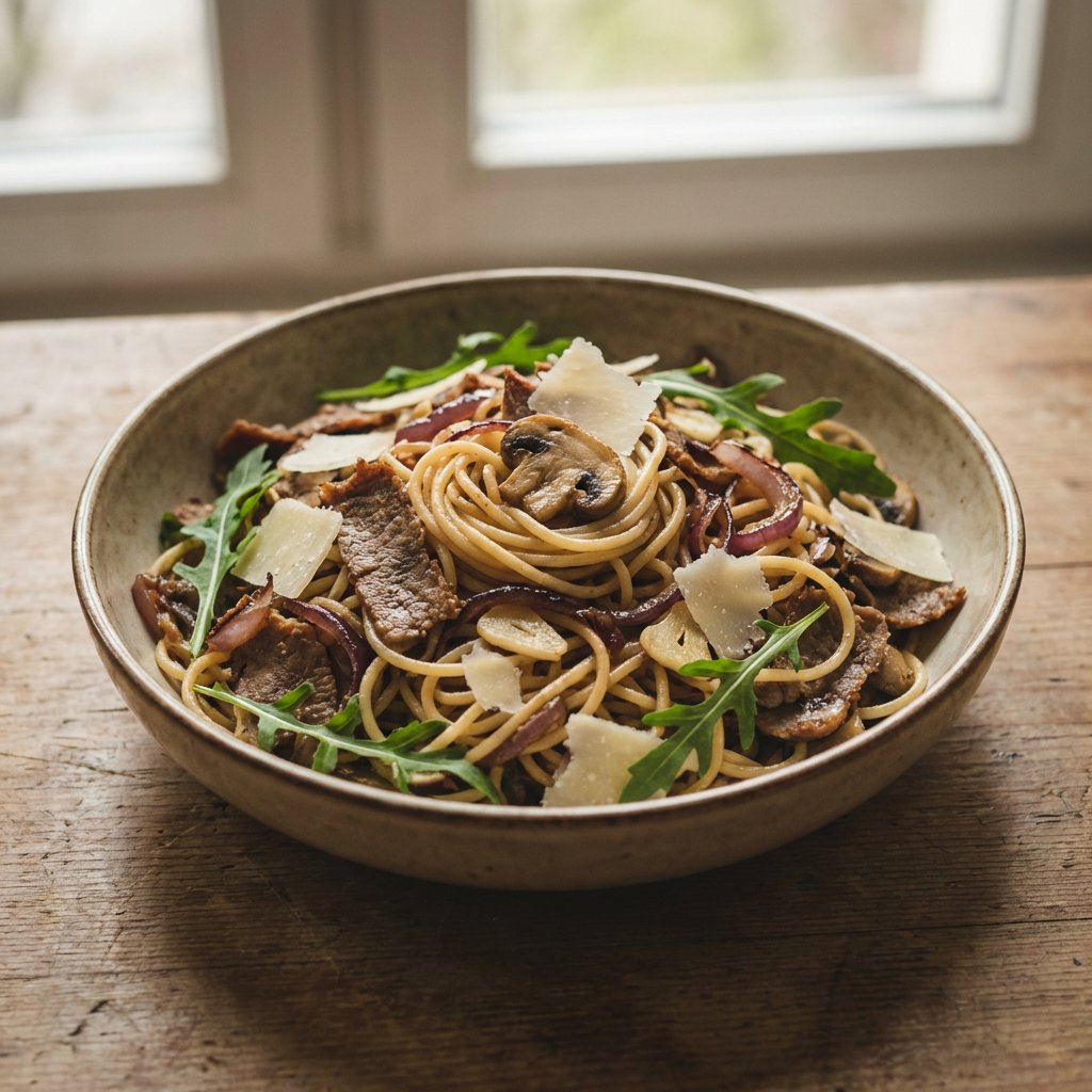 Gebratene Nudelgerichte