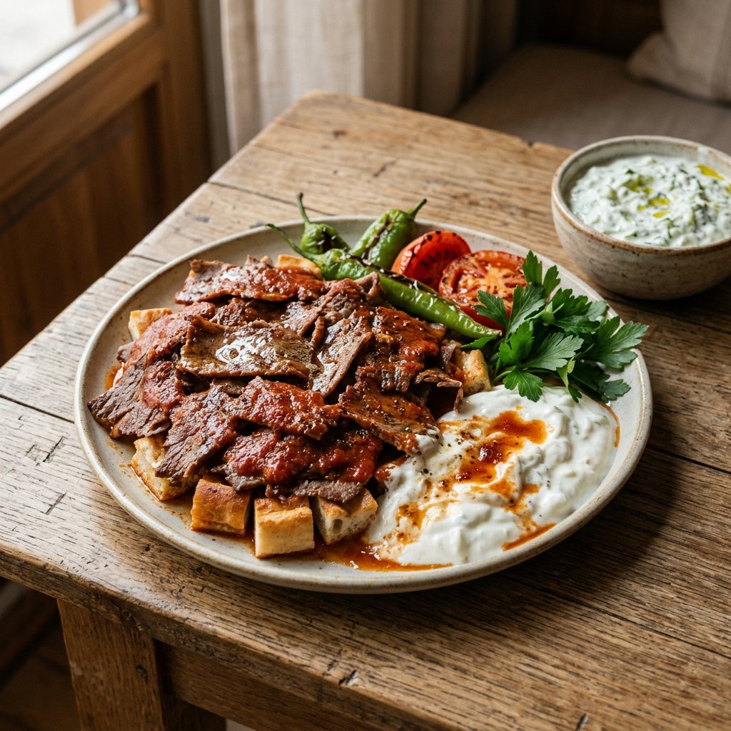 Iskender Kebap-Teller