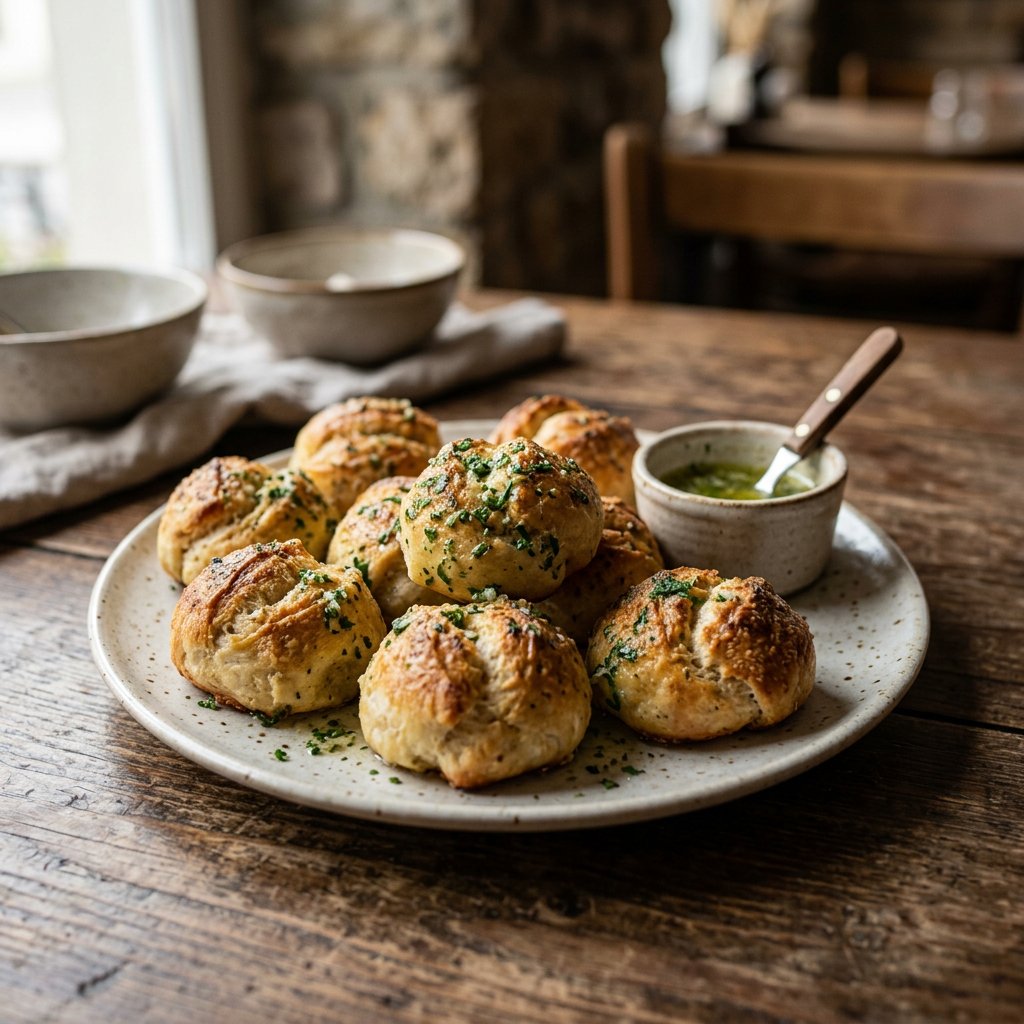 Gefüllte Pizzabrötchen