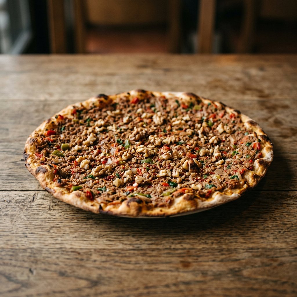 Cevizli Lahmacun (Acılı)