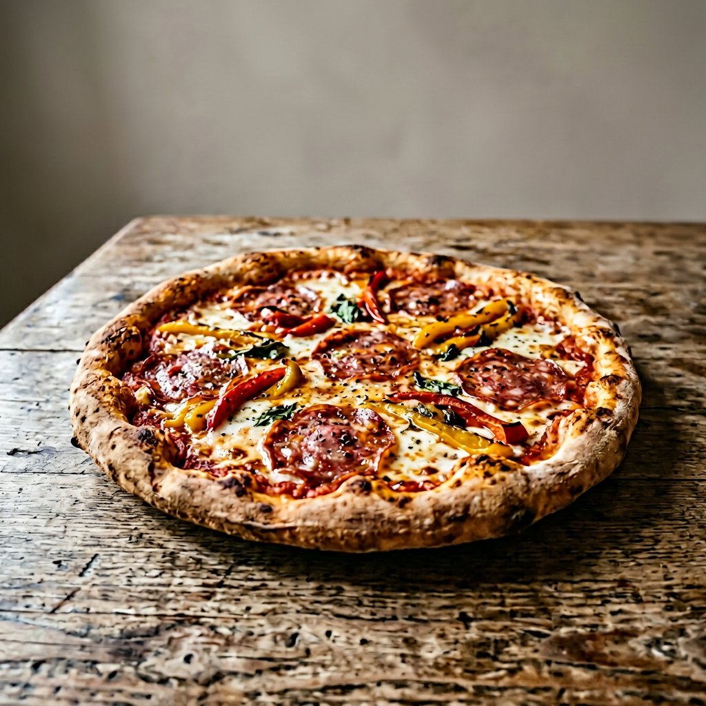 Pizza Salame e Paprika