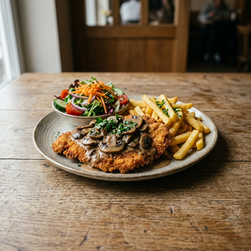 Funghi Schnitzel