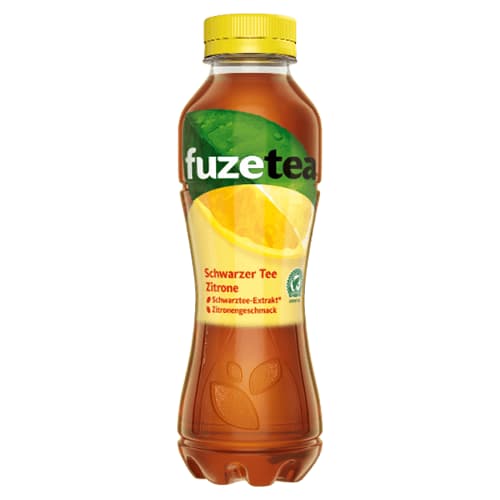 Fuze Tea Schwarzer Tee Zitrone 0,3l (MEHRWEG)