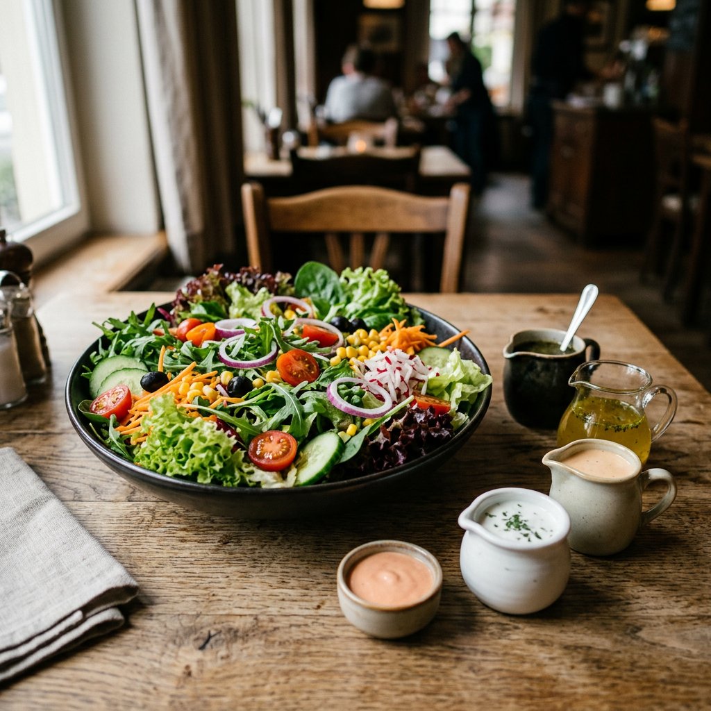 Salatblech - gemischter Salat Mista