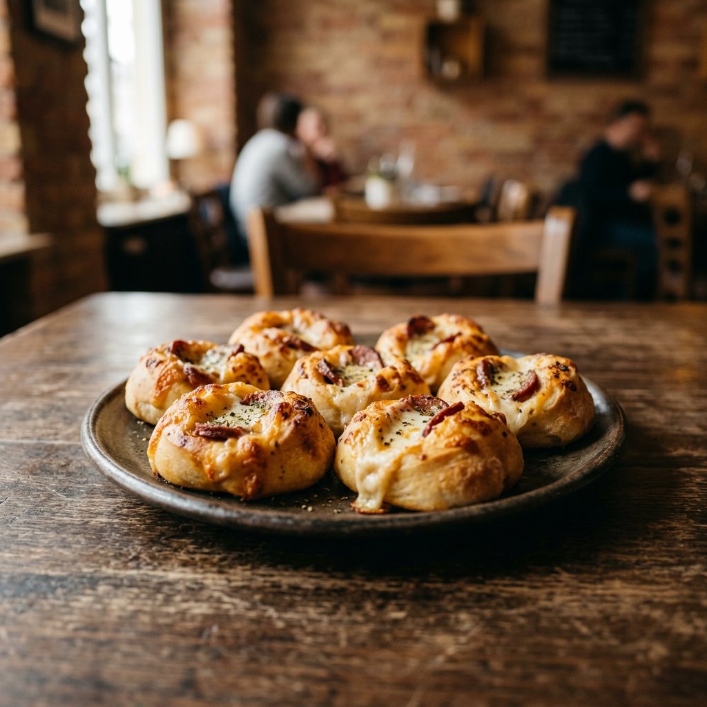 Pizzabrötchen mit Sucuk