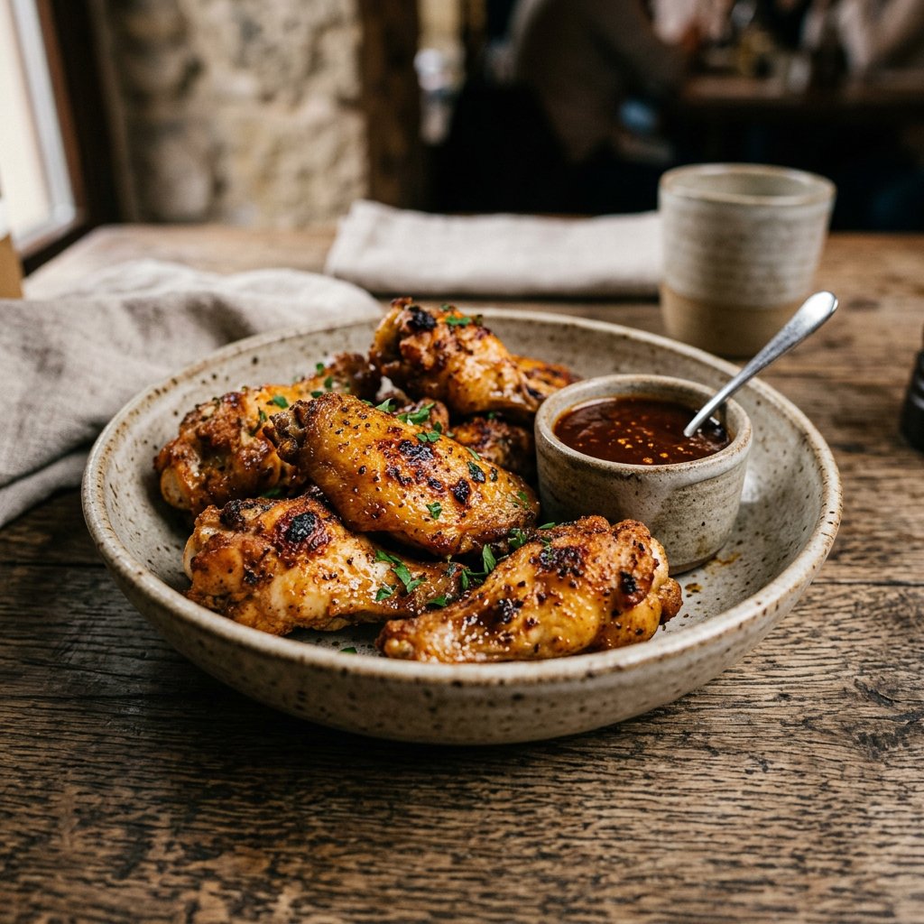 Chicken Wings (6 Stück, pikant, würzig)