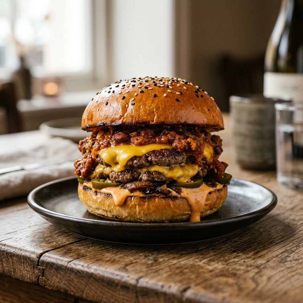 Chili Cheeseburger