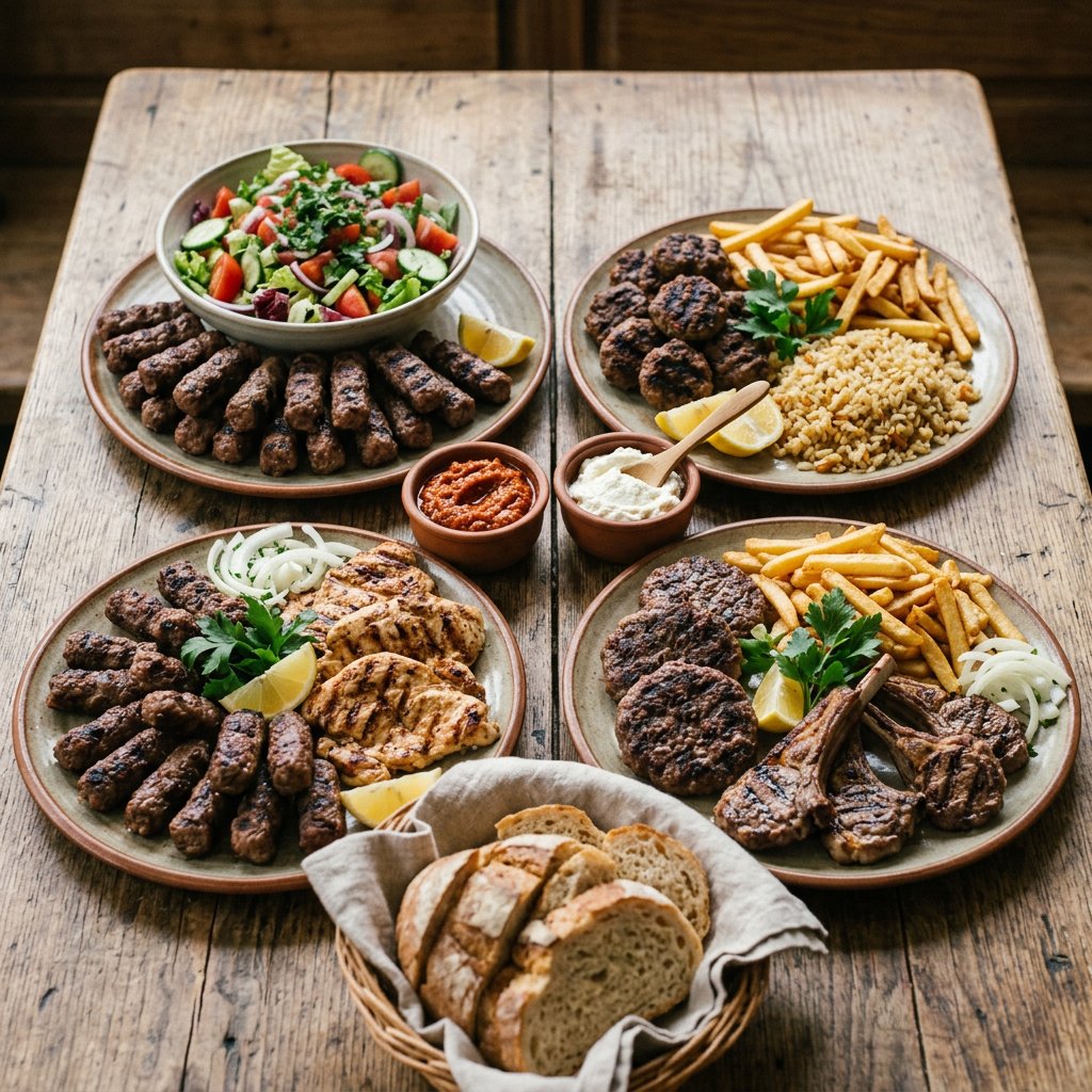 Grillteller (für 8 Personen)