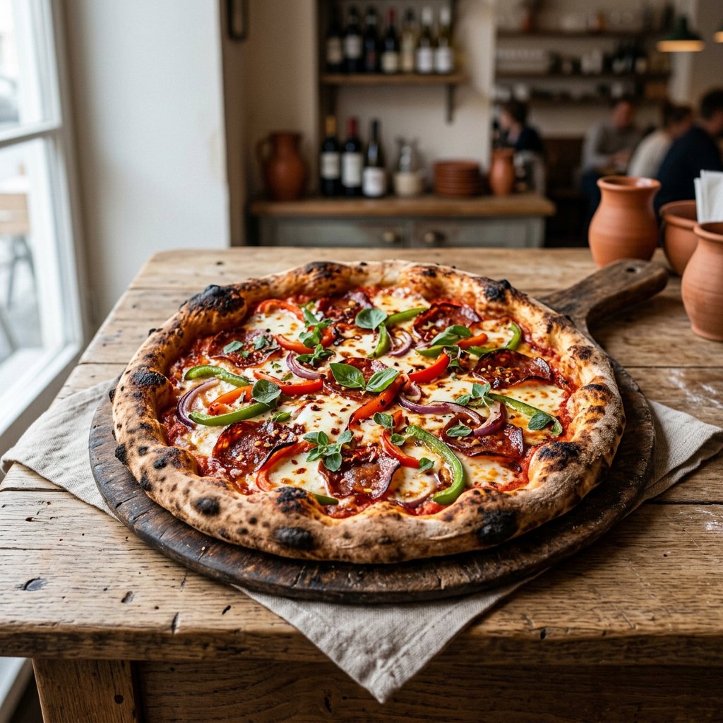Pizza Diavolo (scharf)
