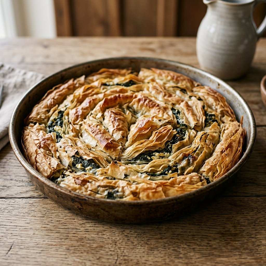 Burek Tepsi-Spinat (vegetarisch)