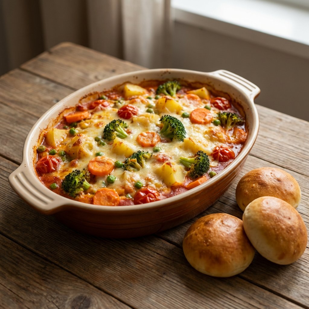 Gemüse-Auflauf (pikant)