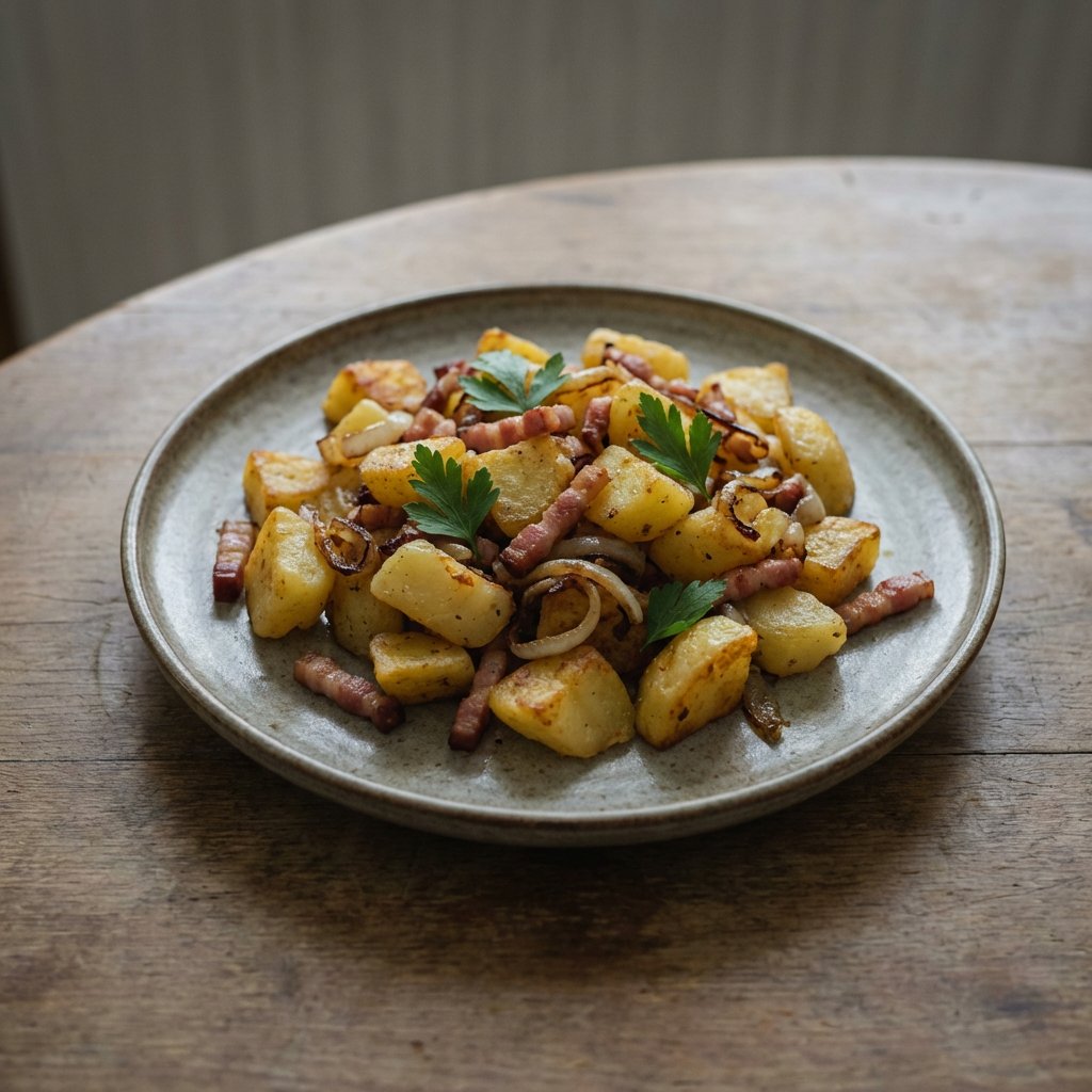 Hausgemachte Bratkartoffeln