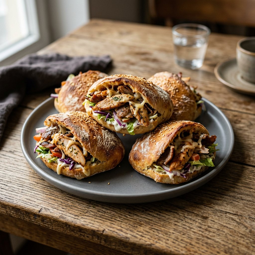 Pizzabrötchen Döner