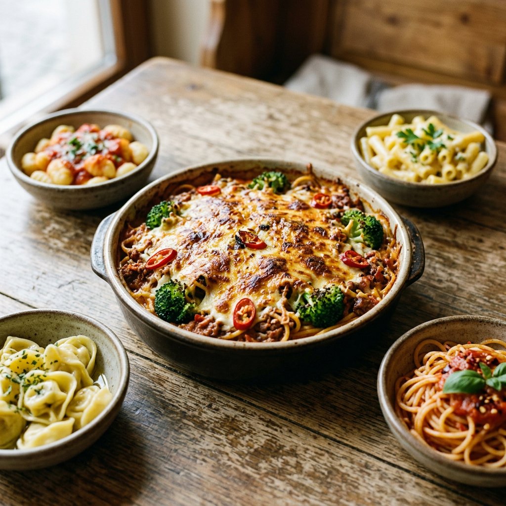 Nudeln nach Wunsch (scharf)