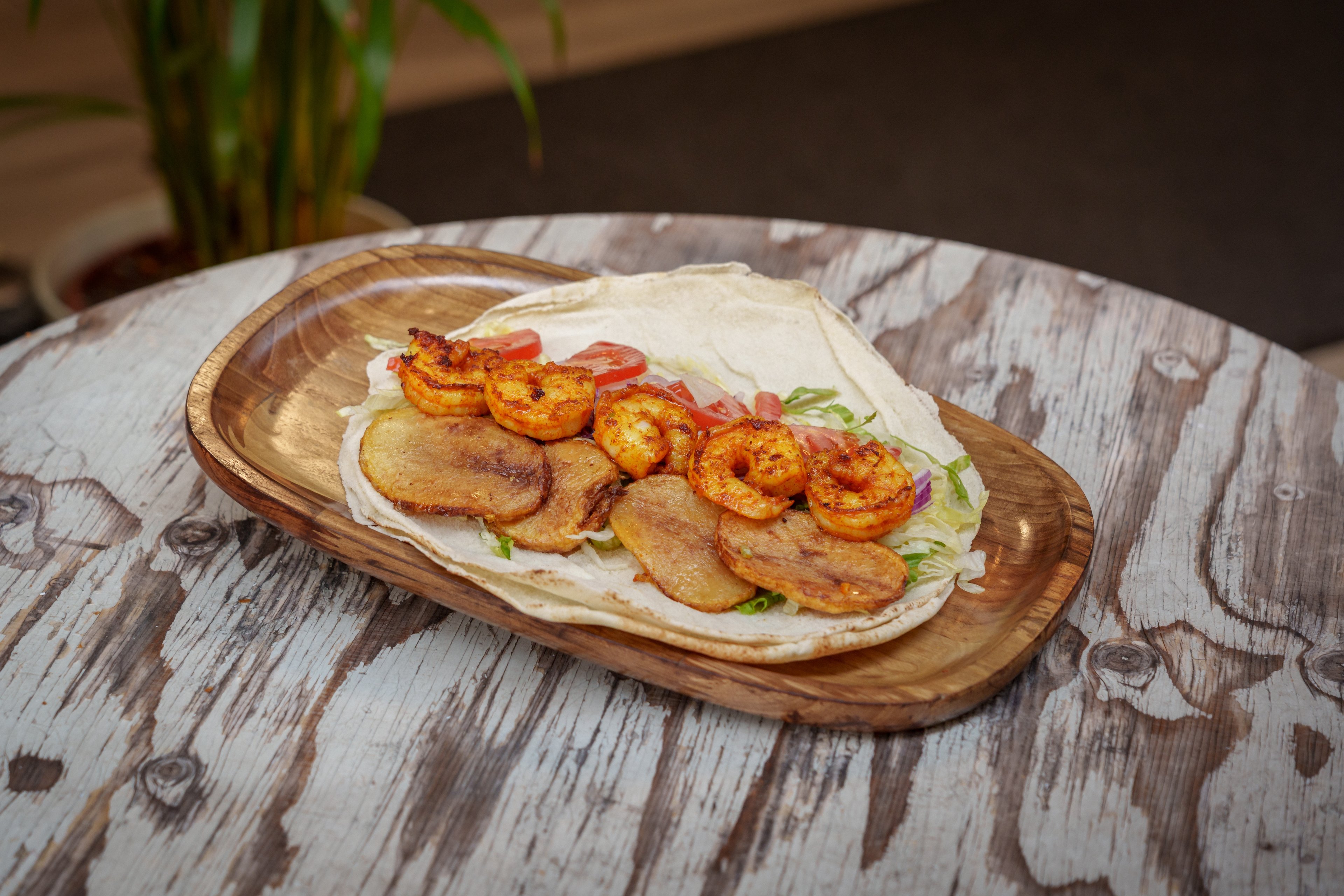 Shrimps Sandwich