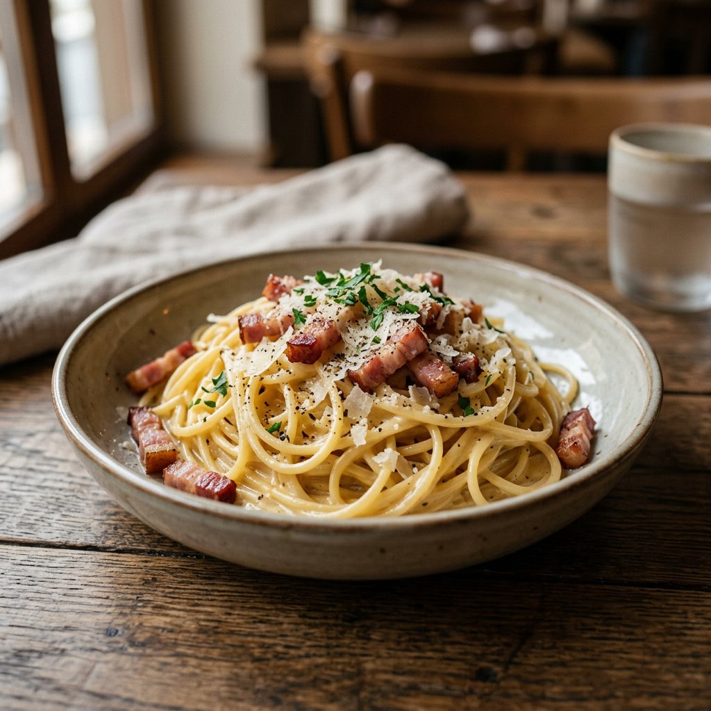 Spaghetti Carbonara Spezial