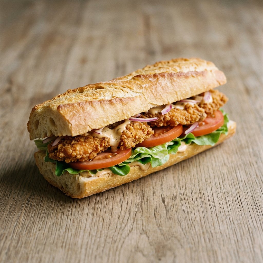 Baguette Crispy Chicken