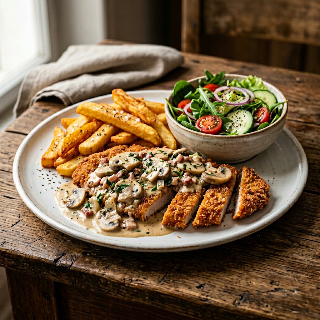 Scaloppina alla Boscaiola