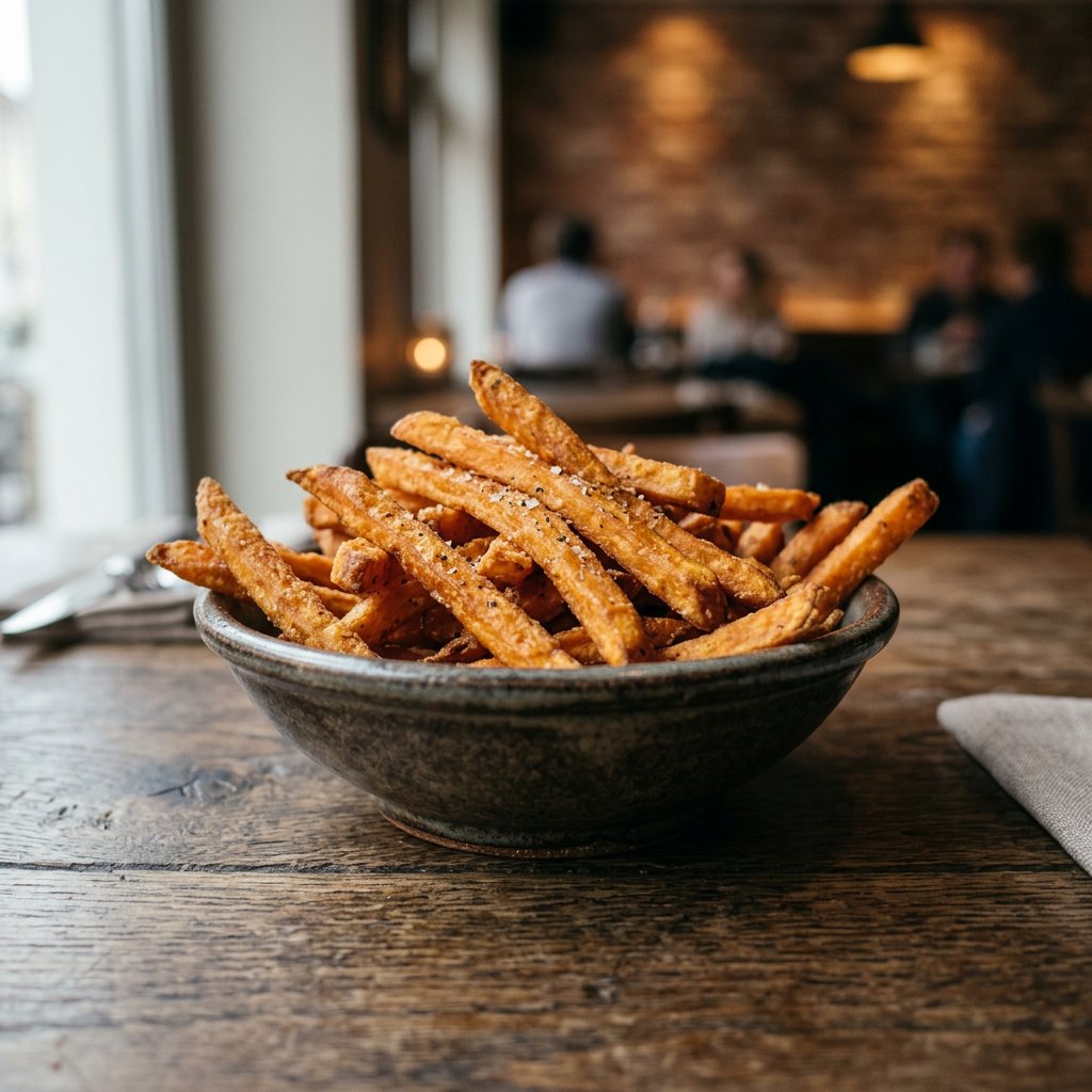 Süßkartoffel-Pommes