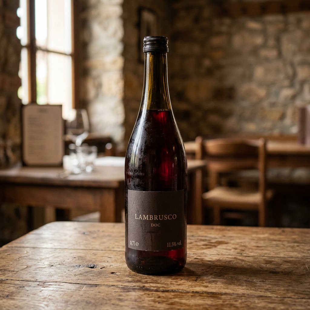 Flasche Lambrusco