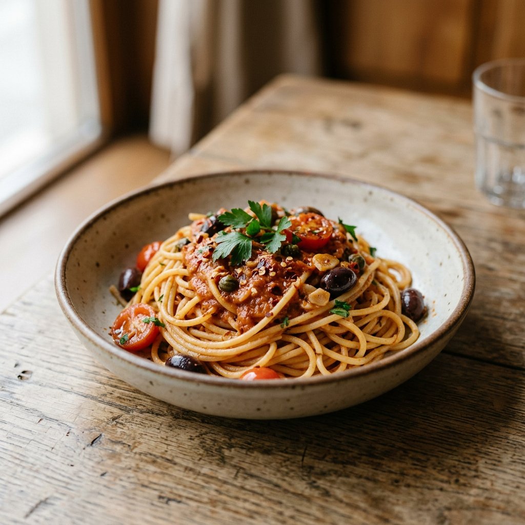 Spaghetti Arabiata (scharf)