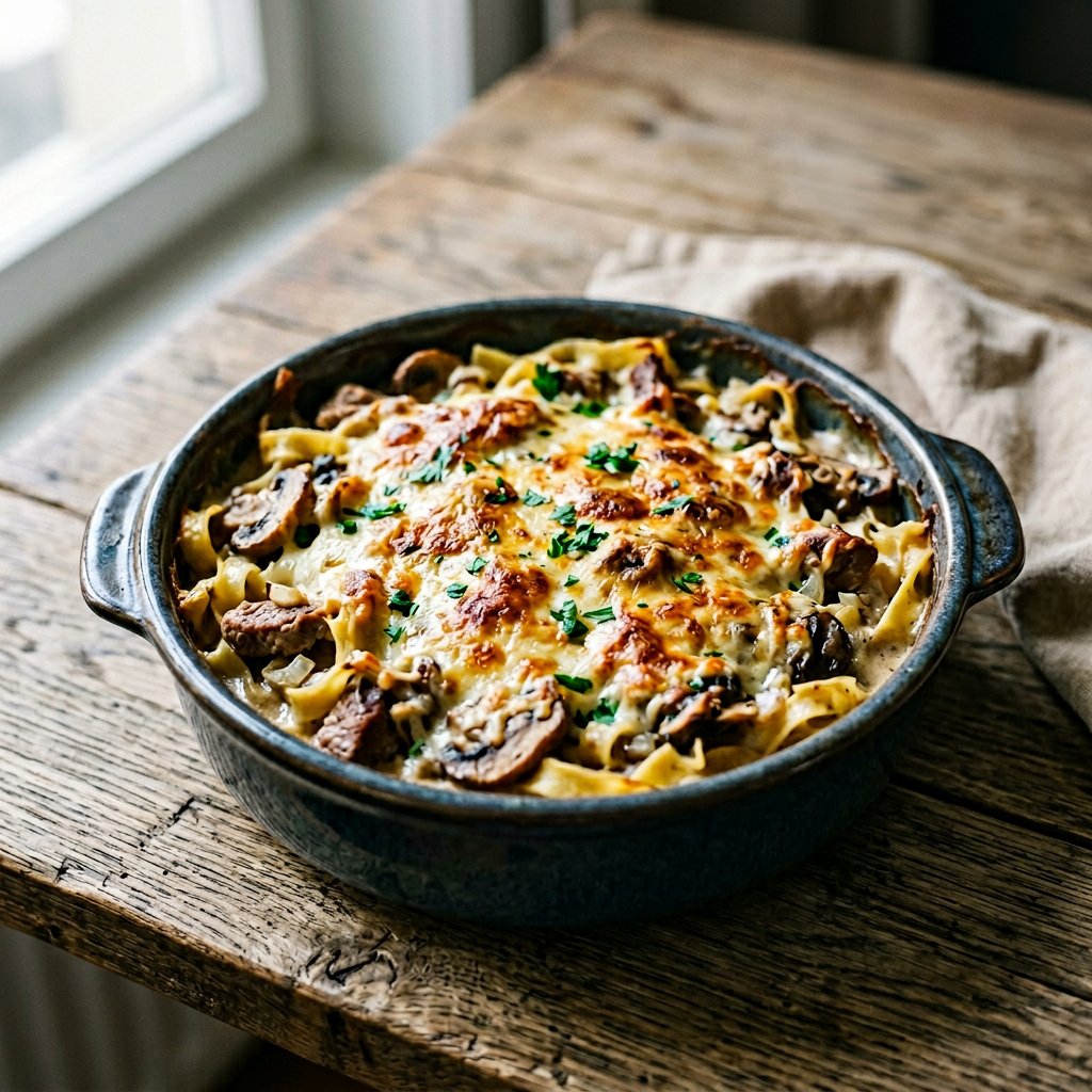 Champignon-Auflauf